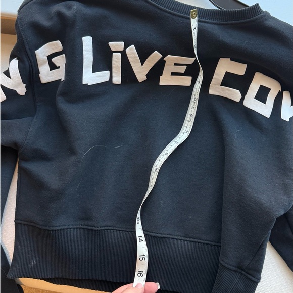 Wrangler long live cowboys cropped sweatshirt - Picture 8 of 9